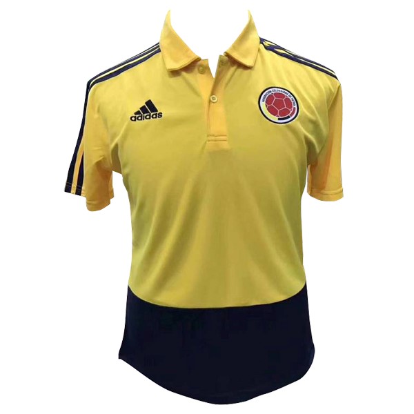 Polo Columbia 2018 Amarillo Azul